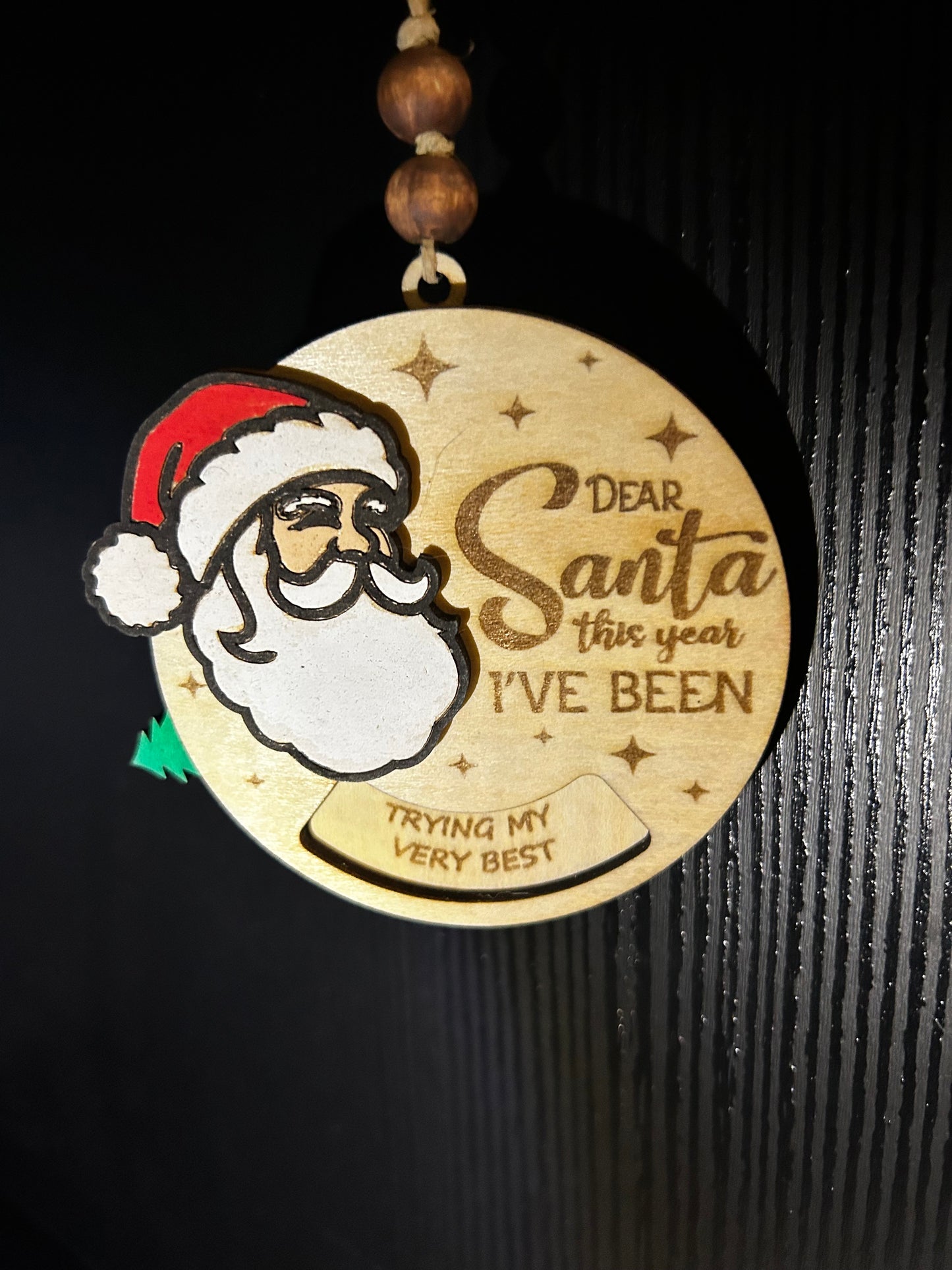 Dear Santa ornament