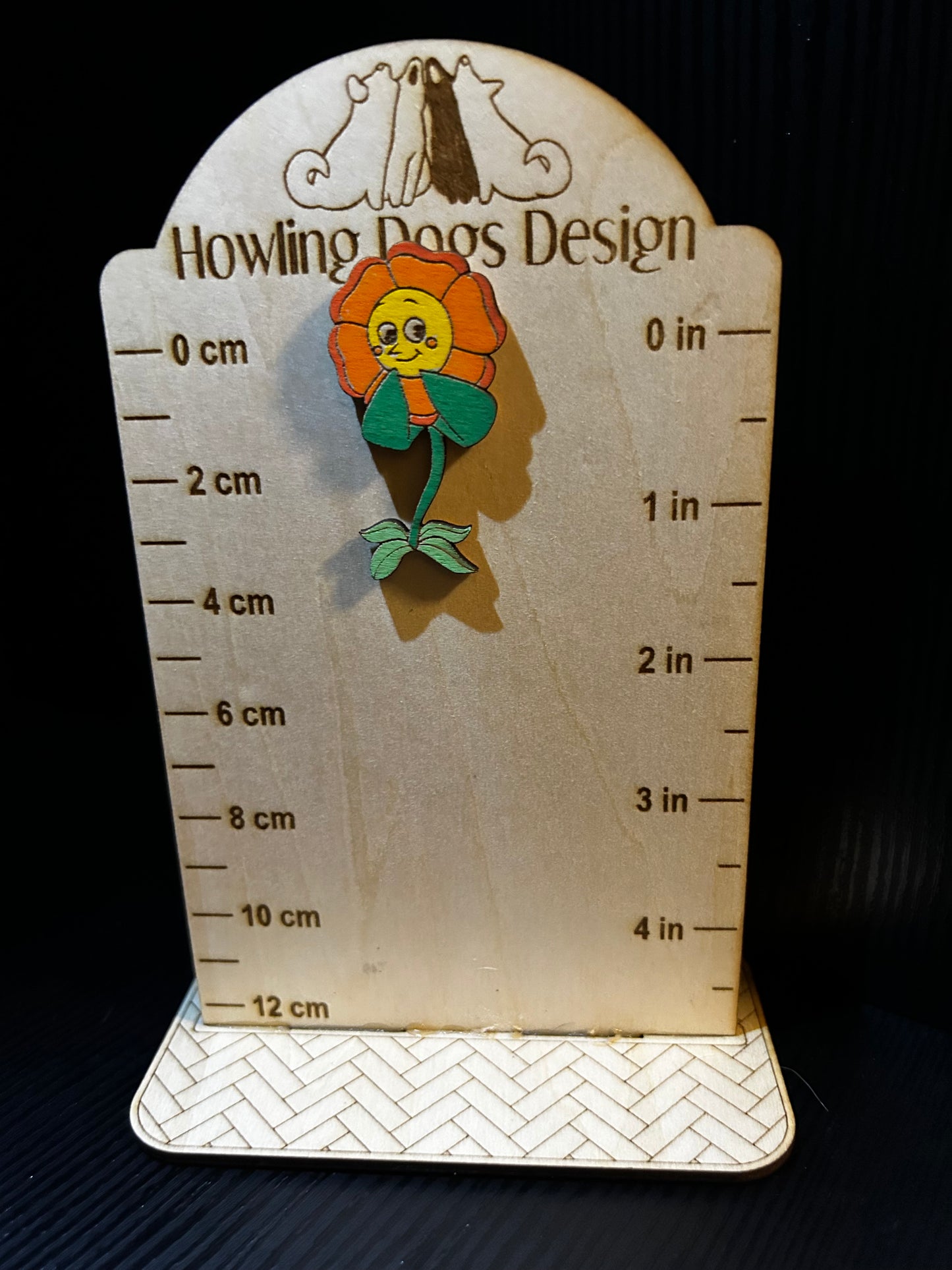 Cuphead Cagney Carnation Pin