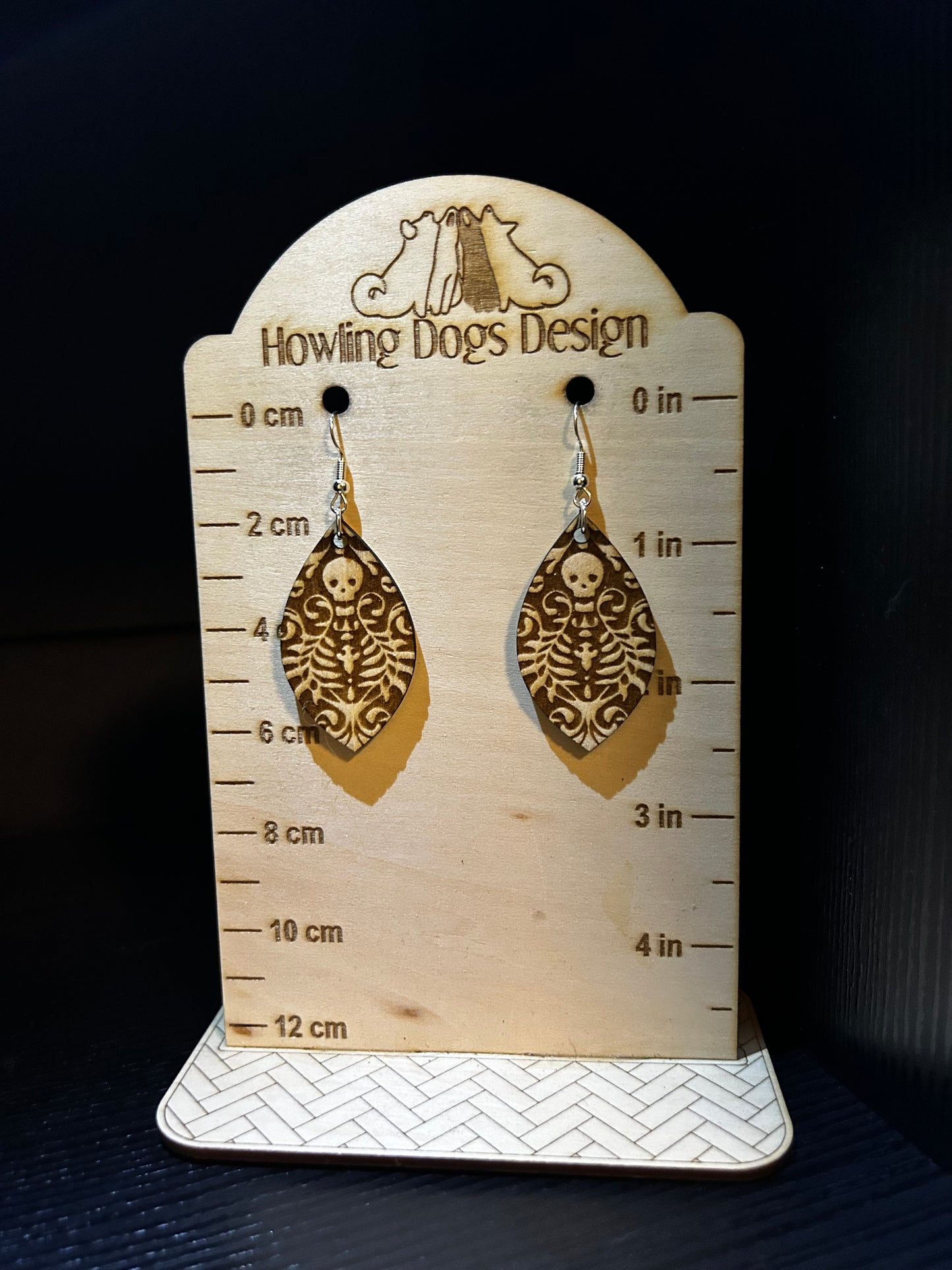 Skeleton Earrings