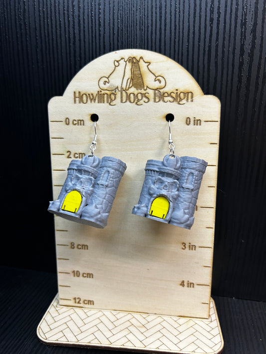 Castle Grayskull Earrings