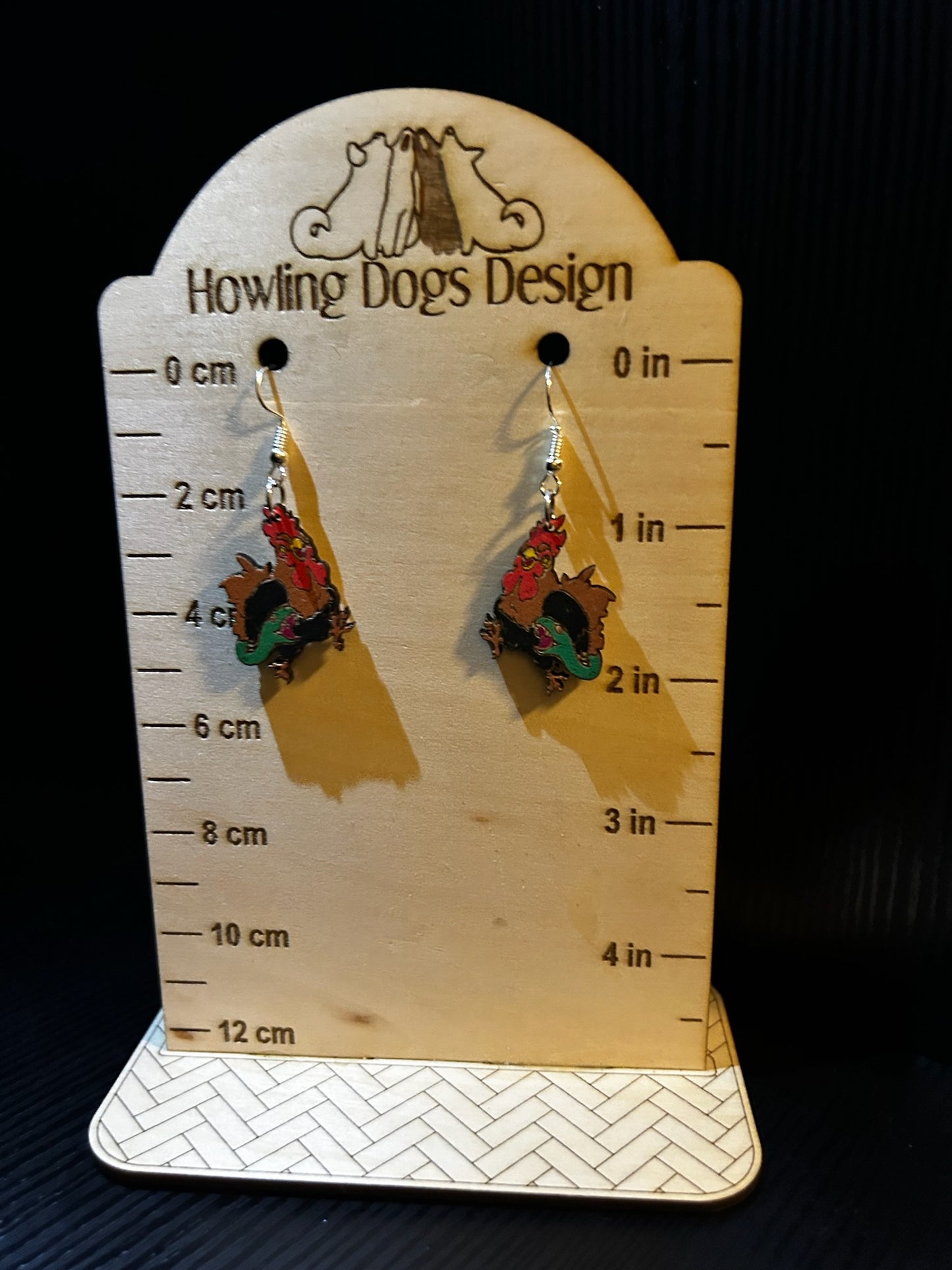 Dungeon Meshi Basilisk earrings