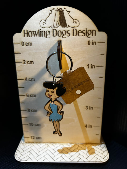 Betty Rubble Keychain