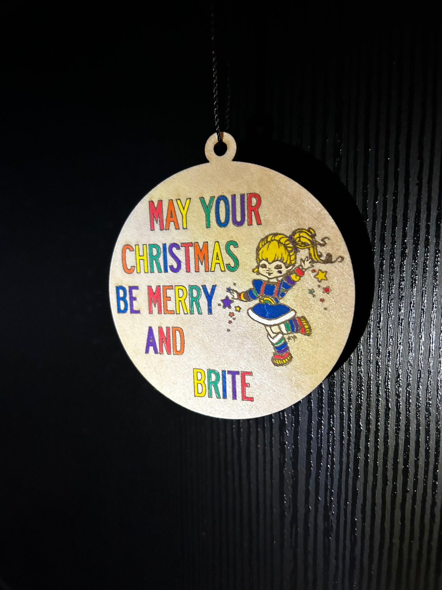 Rainbow Brite Ornament