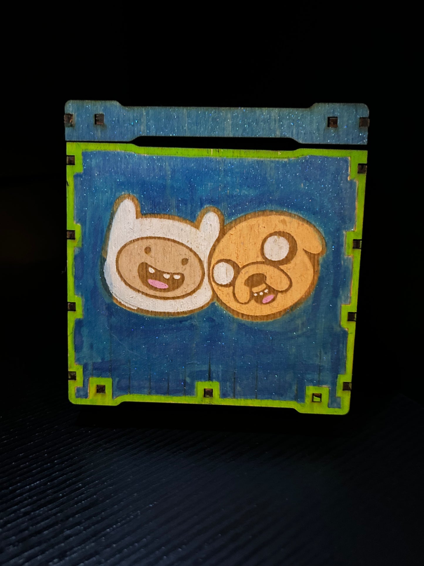 Adventure Time Finn and Jake Dice Box