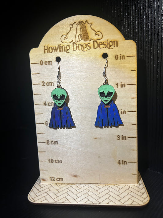 Alien Earrings