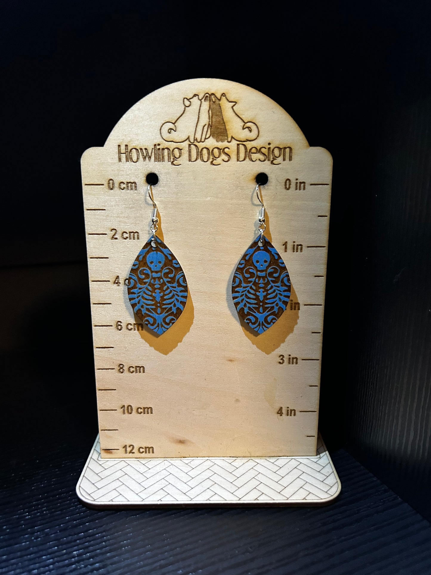 Skeleton Earrings
