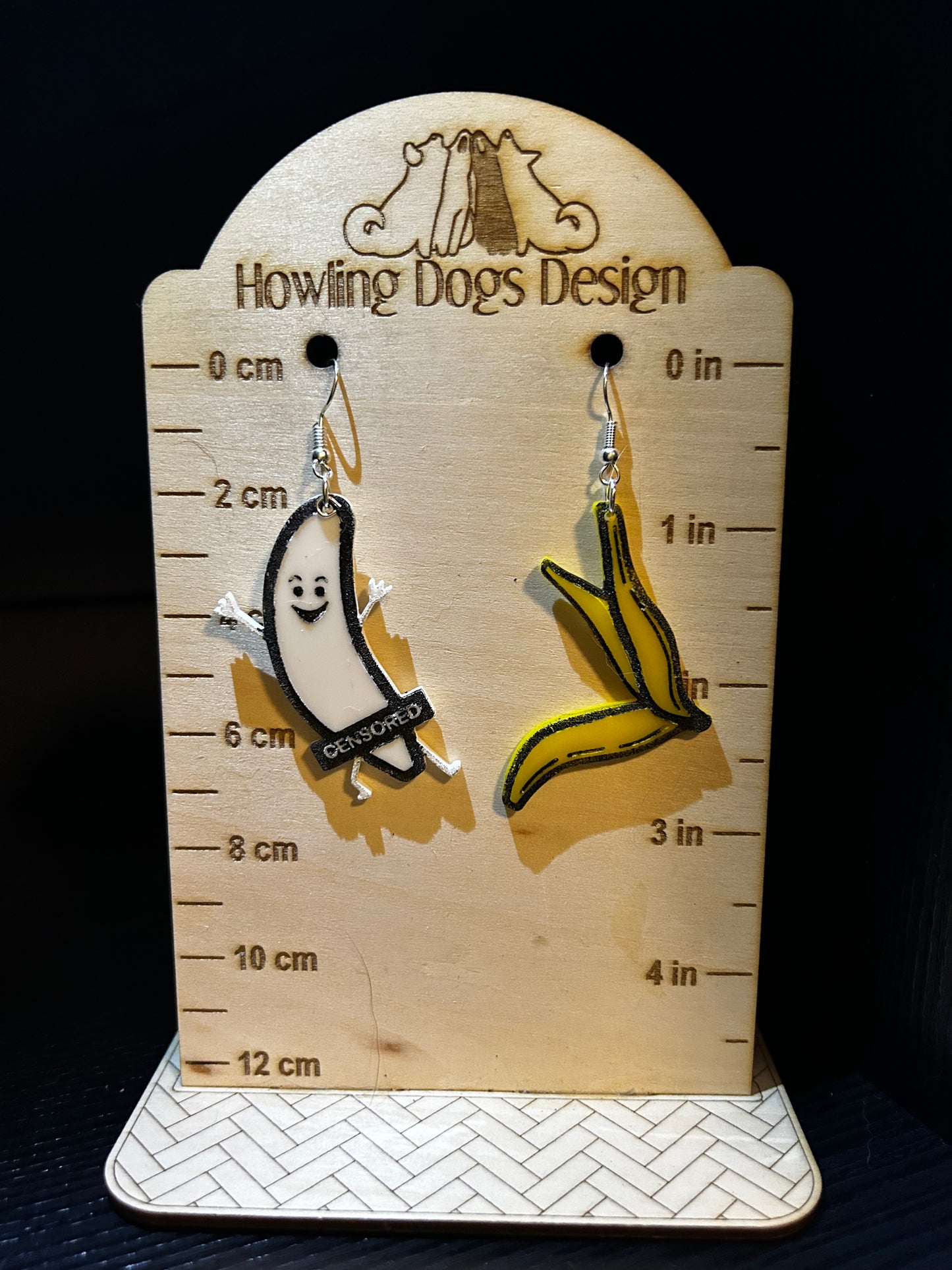 Naked Banana Earrings