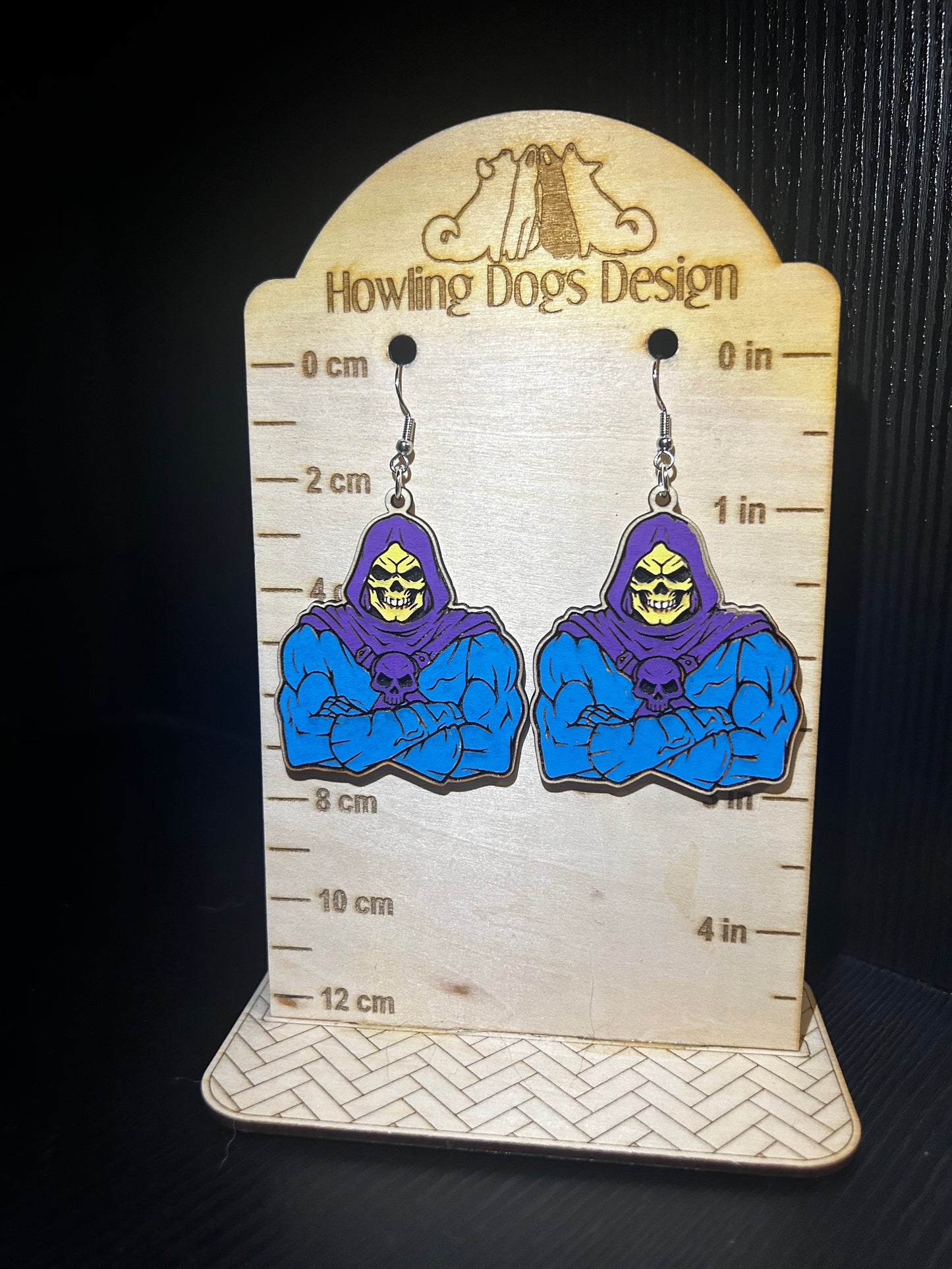 Skeletor Earrings