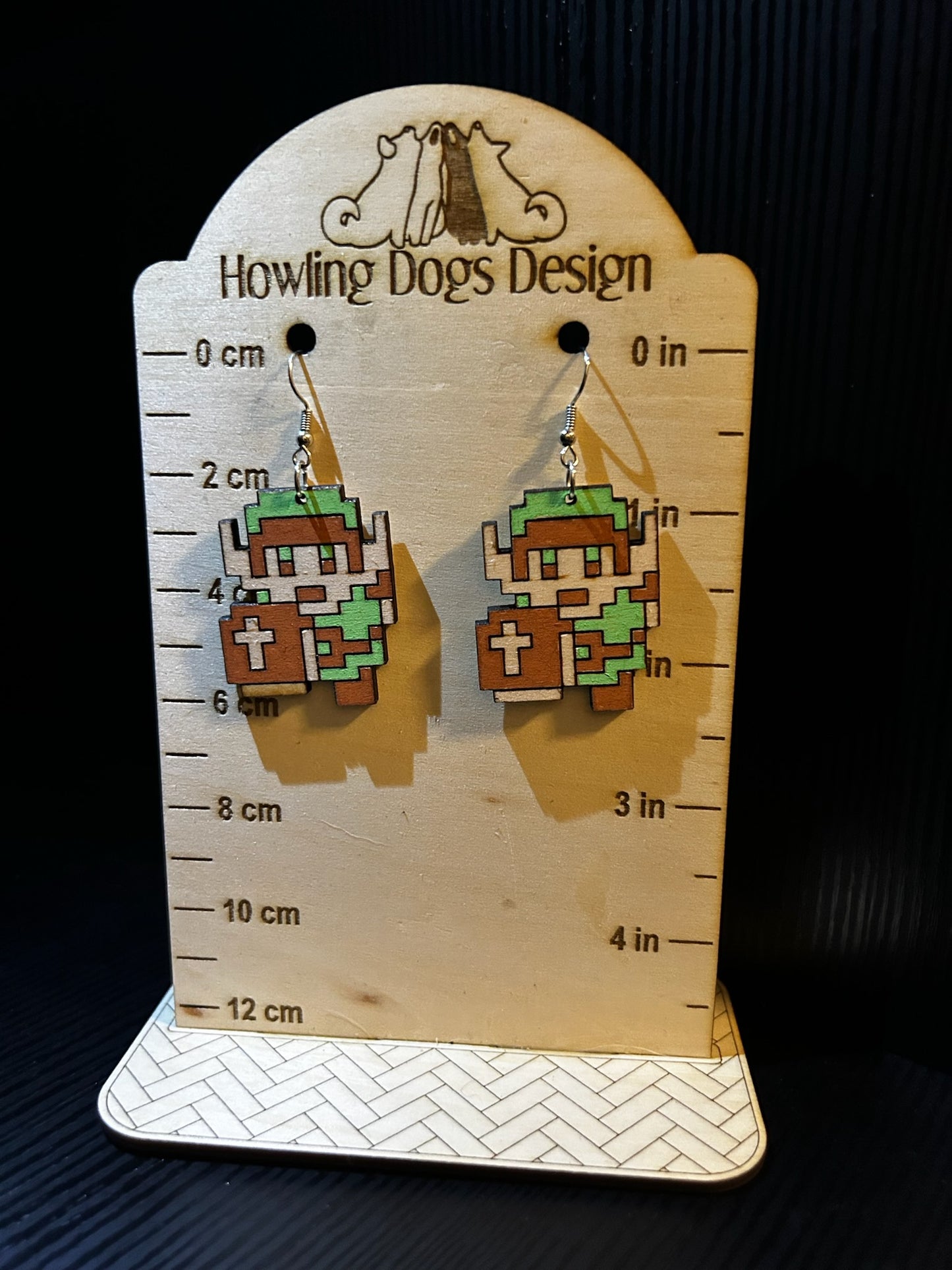 Link Pixel earrings