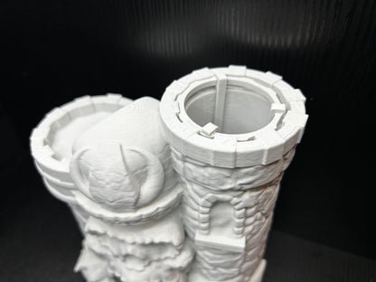 Castle Grayskull Dice Tower and Desk organizer