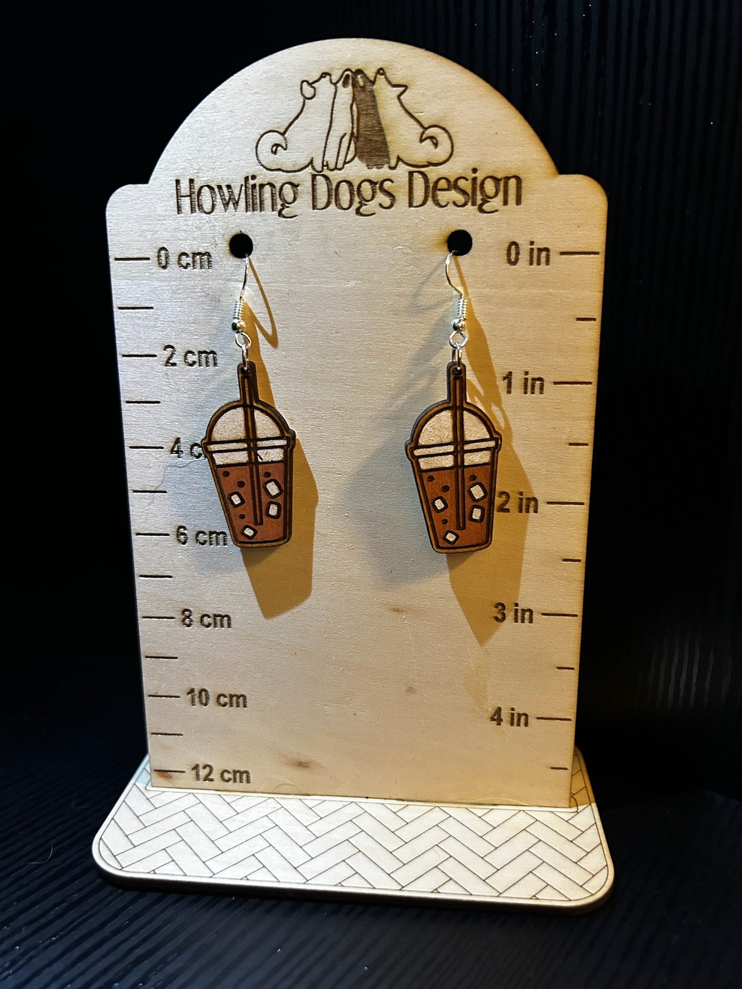 Iced Coffee earrings