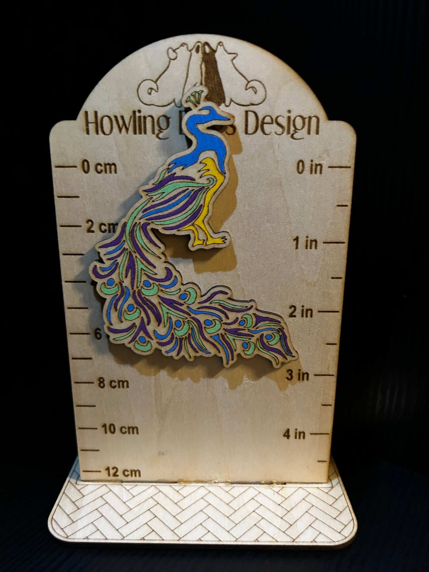 Peacock Pin